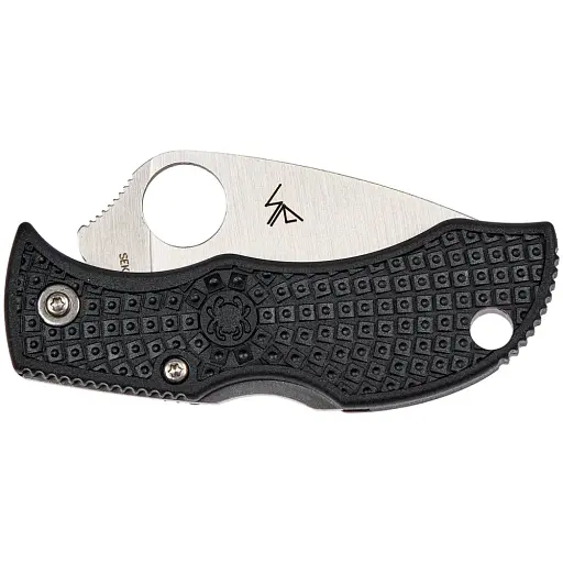 Нож Spyderco Manbug Lightweight Leaf Serrated - фото 4
