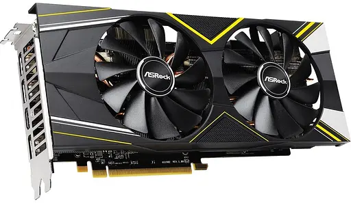 Видеокарта AsRock AMD Radeon RX 5700 XT CHALLENGER X 8G (RX5700XT CLD 8GO) (GDDR6, 256 bit, PCI-E v4.0 x16) Б/у - фото 2