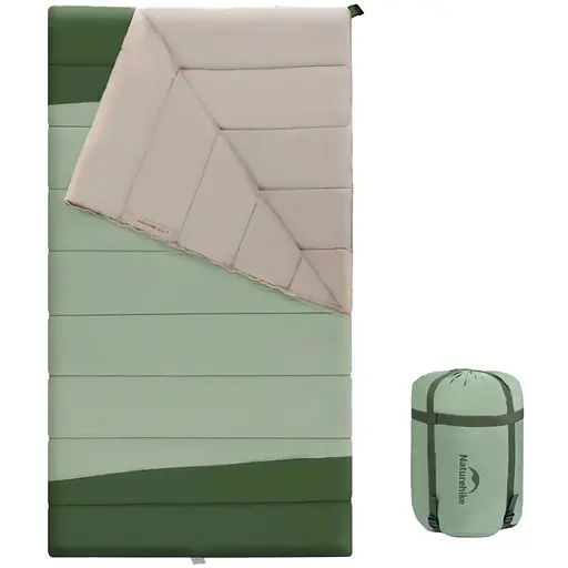 Спальный мешок двухместный Naturehike CNK2300019, зеленый