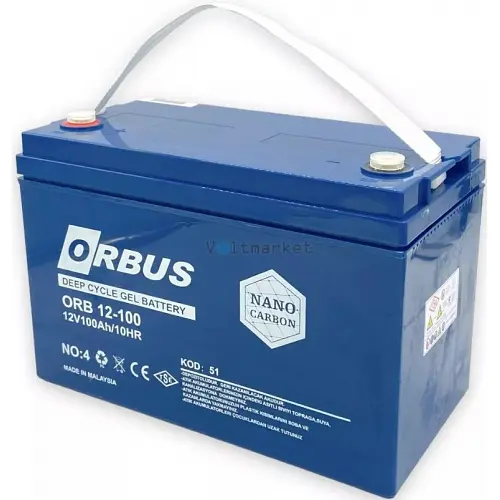 Аккумулятор Orbus CG12100 GEL 12V 100 Ah