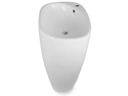 Умивальник Newarc Life 52x40 білий підлоговий 9812W, Білий - фото 2