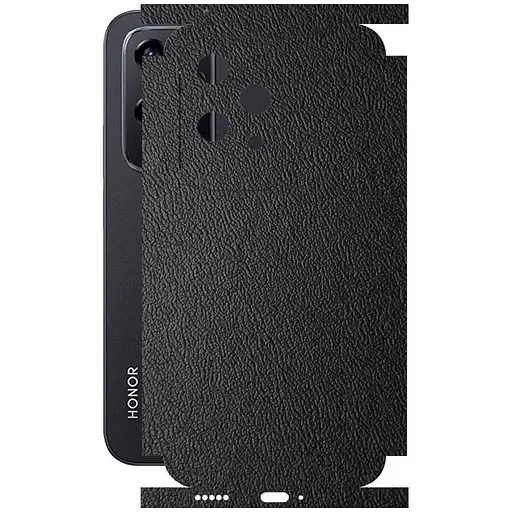 Защитная пленка StatusSKIN для Honor 200 Lite 5G Корпус Винил Кожа черная