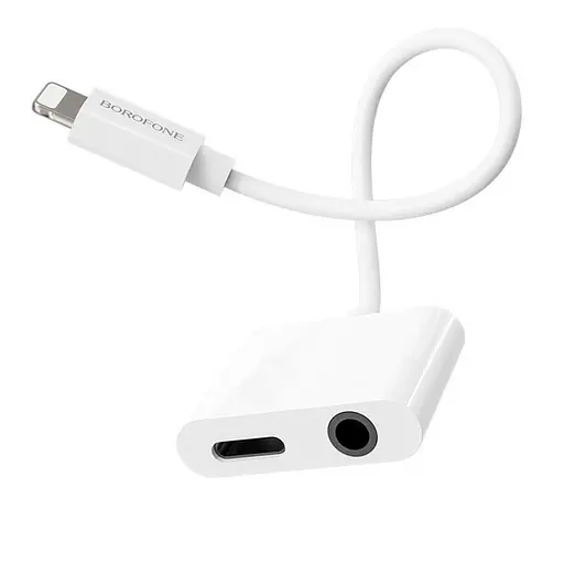 Переходник Borofone BV12 Lightning to 3.5 Digital audio converter - фото 1