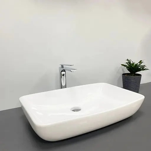 Умивальник VBI Silvi 60 white накладний VBI-015100, Білий - фото 1