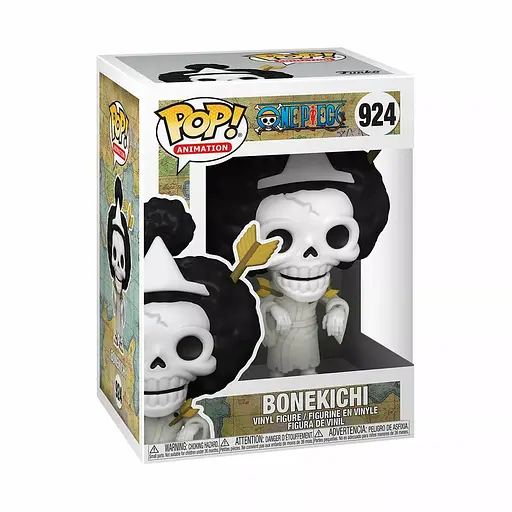 Коллекционная фигурка Funko Pop One Piece Брук One Piece Brook 10 см FP OP B 924 - фото 2
