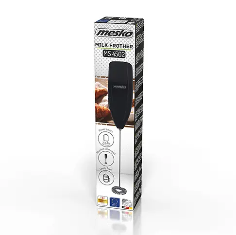 Спінювач молока Mesko MS 4502b з фіксованою кнопкою - фото 4