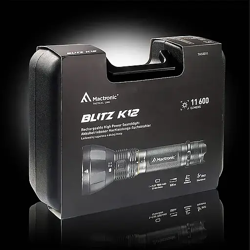 Фонарь тактический Mactronic Blitz K12, 11600 Lm Rechargeable (THS0011) - фото 16