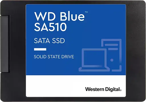 SSD 2.5" накопичувач WD Blue SA510 500GB (WDS500G3B0A) - фото 1