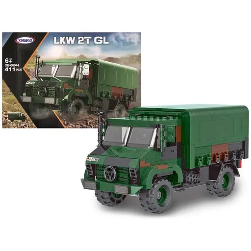 Конструктор Військова вантажівка Xingbao XB-06044 411 деталей - фото 1