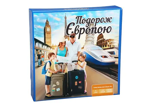 Настольная игра Arial Путешествие по Европе (укр.) (91027)