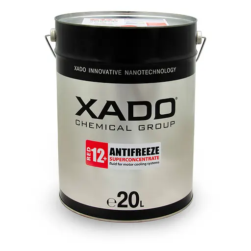 Антифриз Xado Antifreeze Red 12+ красный концентрат 20л(XA 58501) - фото 1