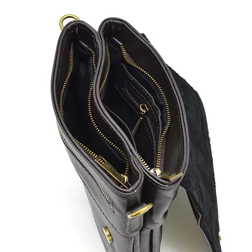 Чоловіча шкіряна сумка через плече TARWA 25х24х5 см sum0025380 - фото 2