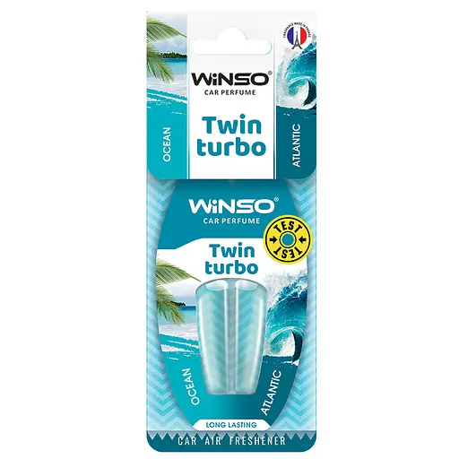 Ароматизатор Winso Twin Turbo - Atlantic & Ocean з подвійною капсулою (538350)