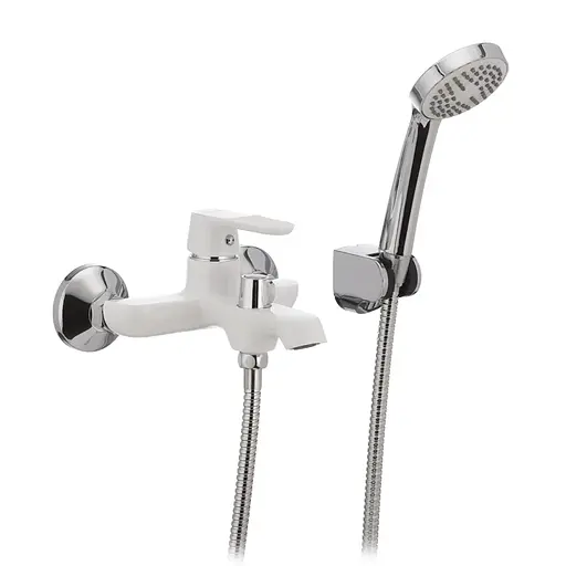 Смеситель для ванны Mixxus Premium Tiger 009 white MI0571 Белый матовый - фото 1