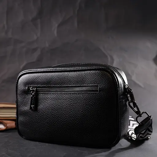 Жіноча шкіряна сумка Vintage 22х14х7.5 см sum0024738 - фото 8