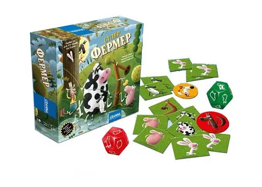 Настольная игра Granna Суперфермер в стиле Ранчо (81756) - фото 8