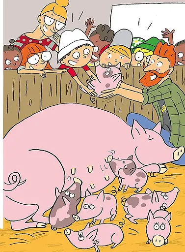 Sami et Julie Niveau 2 Sami а la ferme - фото 3