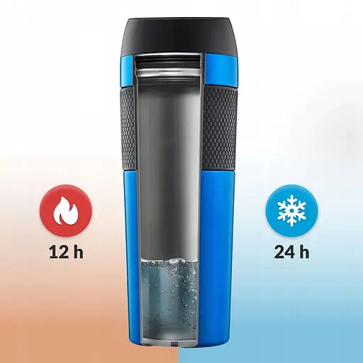 Термокружка Mountain Goat Travel 0.4 л Blue (P-5907739315700) - фото 8