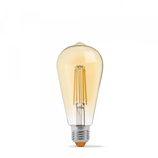 LED лампа VIDEX Filament ST64FAD 6W E27 2200K димерная бронза - фото 2
