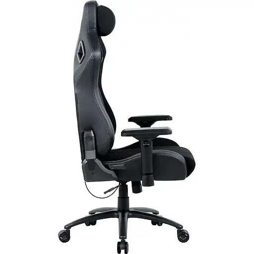 Геймерське крісло GT Racer (X-7341 Fabric Black) - фото 3
