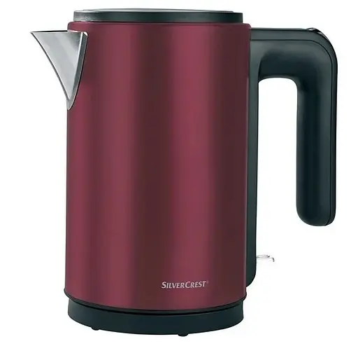 Чайник електричний Silver Crest SWKT 2400 A1 об'єм 1.7л 2400Вт захист від перегріву Червоний - фото 1