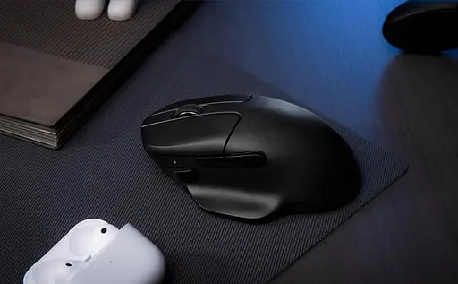 Keychron Мышь Keychron M7 BT/WL/USB-A/USB-C, черный - фото 6