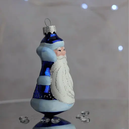 Елочное украшение Санта Шоп Снежной стекло (4820001155112) - фото 2