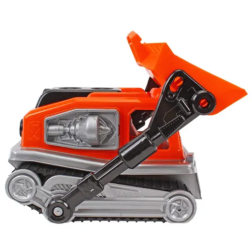 Детская игрушка Бульдозер ТехноК 9680TXK оранжевый, большой - фото 2