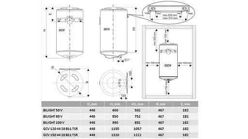 Водонагреватель Tesy Bilight 80 V (6397992) - фото 14