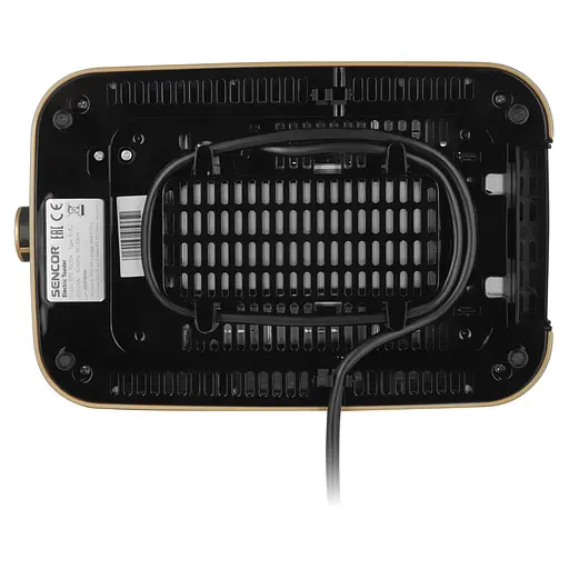 Тостер Sencor 930 Вт подогрев размораживание подсветка пластик черно-золотой - фото 6