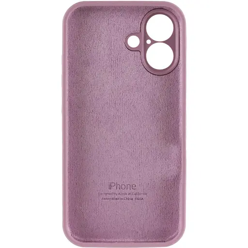 Чохол Epik Silicone Case Full Camera Protective AA для Apple iPhone 16, 6.1 Ліловий/Lilac Pride - фото 6