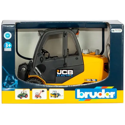 Набор игрушечный Bruder Телескопический погрузчик JCB с паллетой (2512) - фото 6