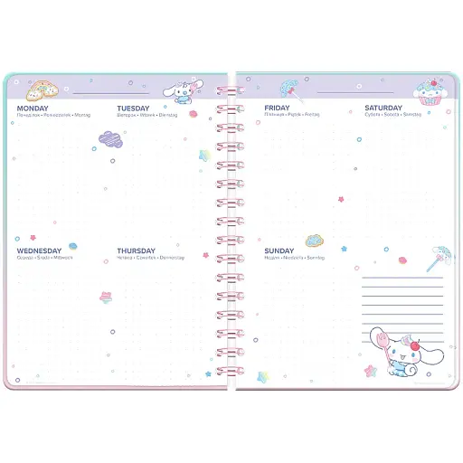 Щоденник на спіралі Kite Cinnamoroll тверда обкладинка (CR26-438) - фото 2