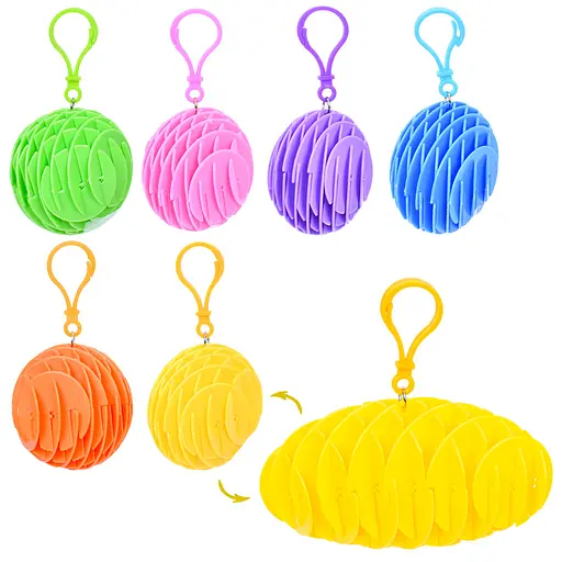 Игра антистресс, 6.5 см, сетка, брелок 11 см, 6 цветов, 6.5x7x4.5 см, 5004 - фото 2