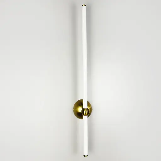 Лінійне бра у латунному корпусі з одним кріпленням 70 см Арт. WJ 023/690-1 AB Line F - фото 3