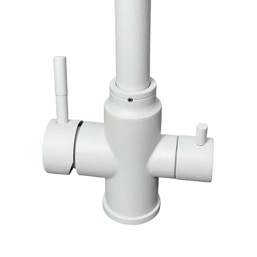 Смеситель для кухни под фильтр Adamant SA-021 белый 0211, Белый - фото 4