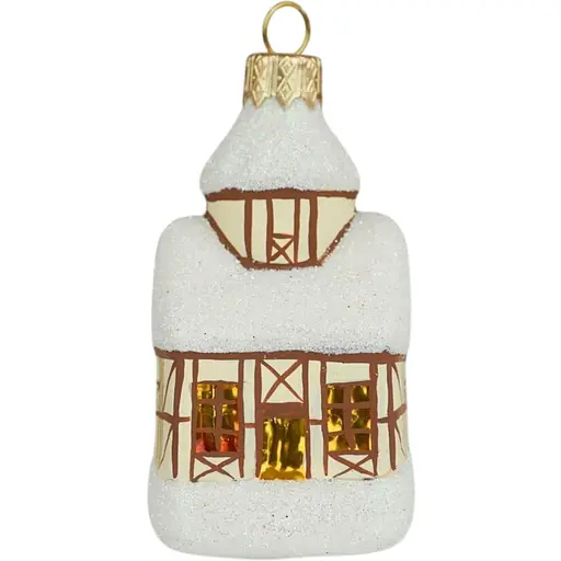 Ялинкова прикраса Санта Шоп Зимовий палац скло (4820001180152)