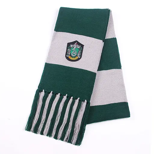 Шарф факультетов Хогвартса Слизерин Гарри Поттер Harry Potter HP 6.111.363 - фото 1