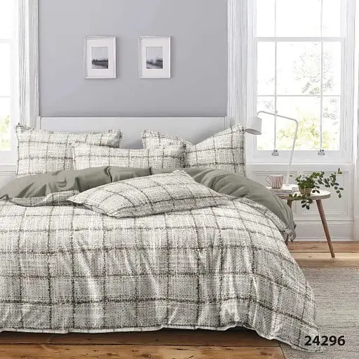 Комплект постільної білизни Viluta полуторний ранфорс 24296 100% бавовна - фото 1