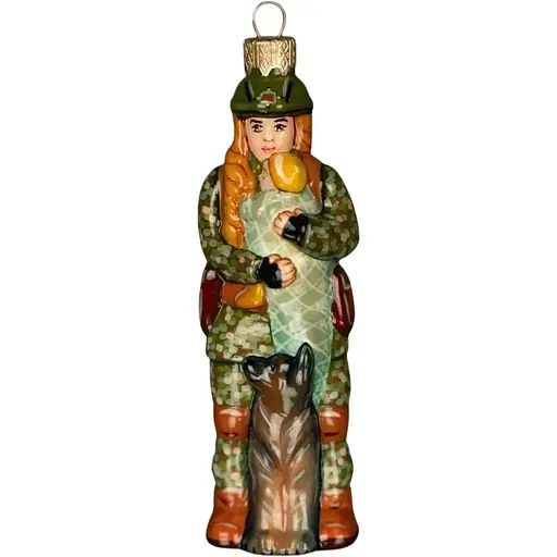 Ялинкова прикраса Різдвяні історії Захисниця скло (4820001109719)