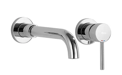 Смеситель для умывальника Rea Lungo Long + Box хром скрытого монтажа хром REA-B0369 Хром - фото 1