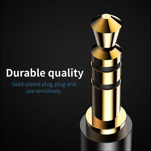 Аудіокабель Baseus Yiven Type-C male To 3.5 male Audio Cable M01 Black - фото 5