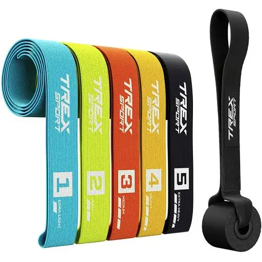 Набор резинок для фитнеса Trex Sport TX-005PBB 5в1 set B