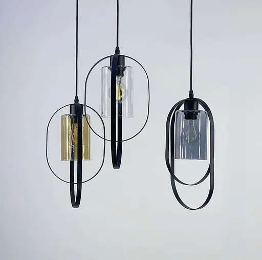 Підвісні мінімалістичні світильники в трьох кольорах плафону | Арт. 12513/1 | Line F - фото 2