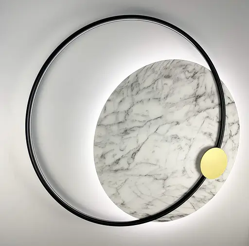 Сучасне бра з білого мармуру Line F Арт. SE06 - фото 3