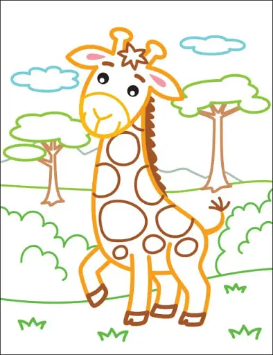 Кольорові зафарбовки: Левеня - фото 5