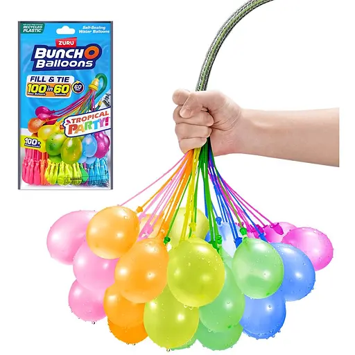 Ігровий набір Bunch O Balloons Водні кульки Тропік 100 шт. в асортименті (56480UQ1) - фото 14