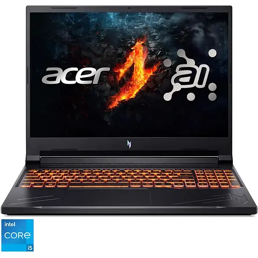 Ноутбук Acer Ігровий Nitro V 16 ANV16-71 i5-14450HX la 48GHz,16'',IPS,16GB DDR5,512GB,RTX 4060 8GB,No