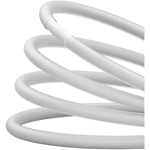Кабель Baseus CoolPlay Series USB-C to USB-C 100W 2m White (CAKW000302) [127948] - фото 6