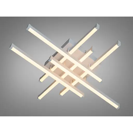 Стельова LED люстра Romin біла 70 Вт 6 модулів 12 м² - фото 1
